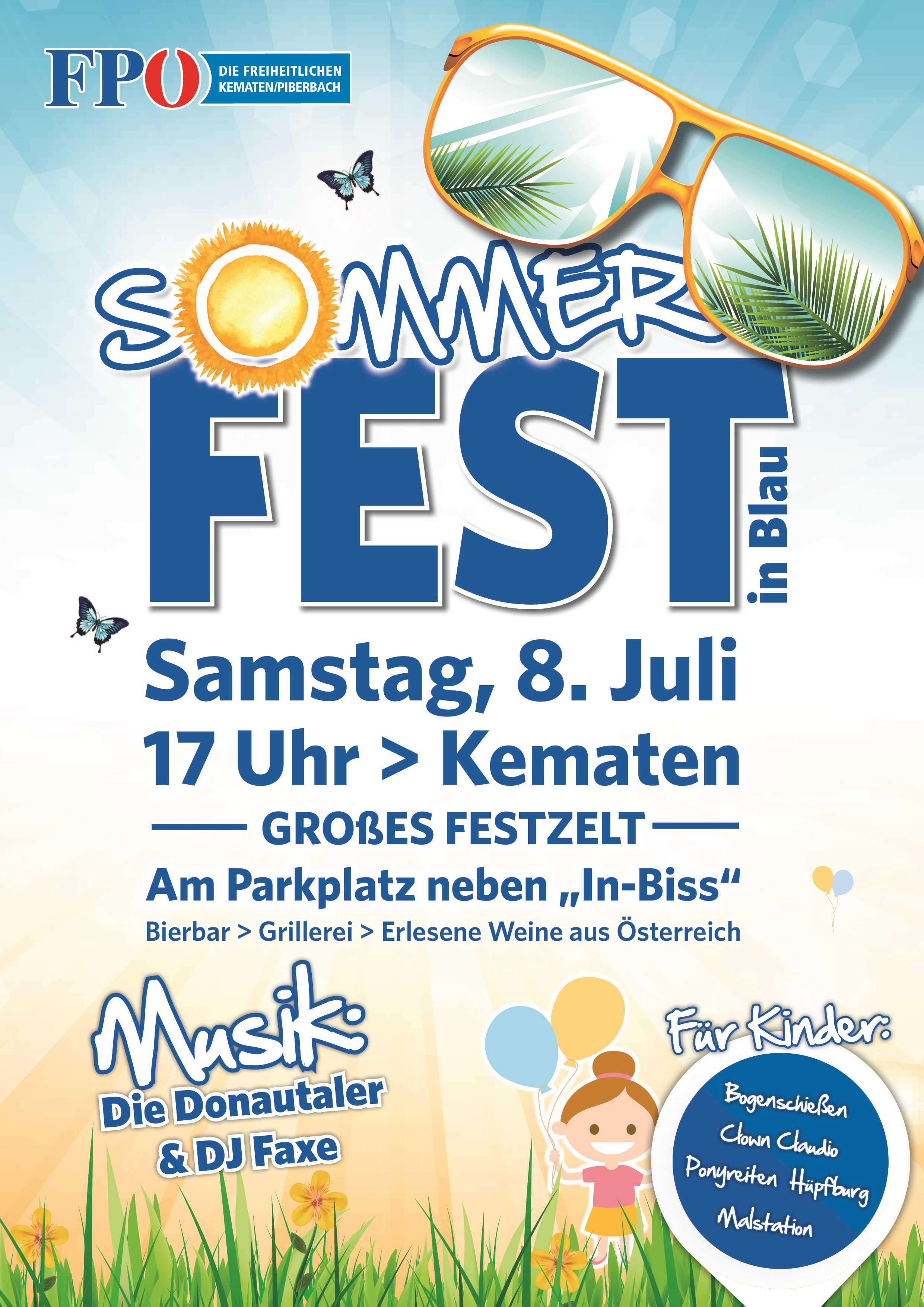 Sommerfest in Blau 2017 A4
